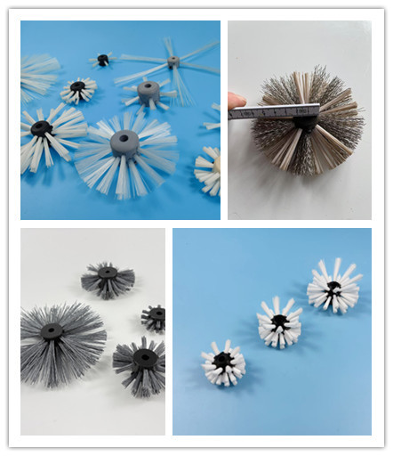 Premium Nylon Pipe Coating Brush Sewer Relining for Dusting and Spraying for 6/8/10 mm Cable