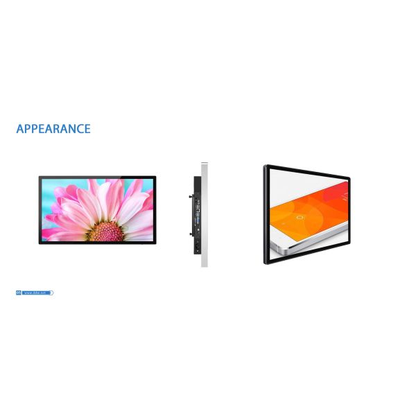 High Quality 55 Inch Smart Touch Digital Video Player LCD TV 1.2mm Pixel Wall-Mounted 1080P Digital Signage for Malls Elevators