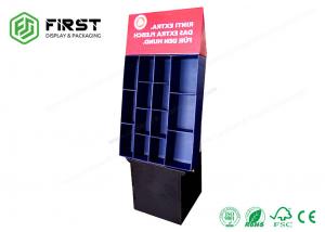 Buy cheap Customized Color Printing Folding Cardboard POP Displays Paper Floor Stand product
