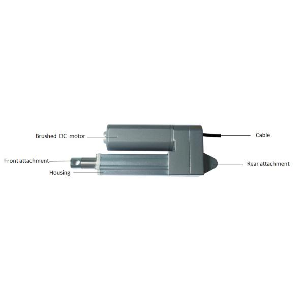24Volt DC gear motor Linear Actuators Electric With Feedback, Mini size, waterproof and dustproof (IP65)
