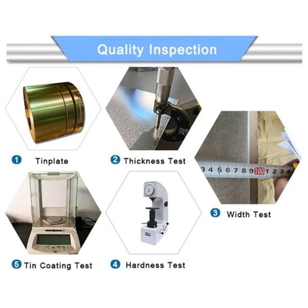 6.0mm Thickness Spte Steel Tin Plate 1500mm Width