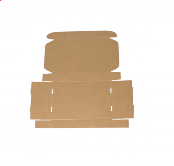 Recyclable Material Kraft Mailer Boxes , Logo Printed Corrugated Box