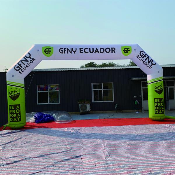 Sports Inflatable Finish Arch Outdoor Advertising Inflatable Door Arch