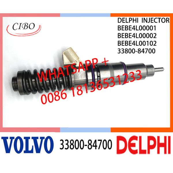 Fuel engine Diesel Injector 33800-84700 BEBE4L00001 BEBE4L00002 BEBE4L00102 E3.5 for HYUNDAI L ENGINE WITH EGR