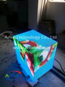Buy cheap LED DJ booths/Creative LED Displays DJ Booth/LED DJ Booth Facade/ Six Faces LED Cube Video Wall P3 P4 P5 P6 product