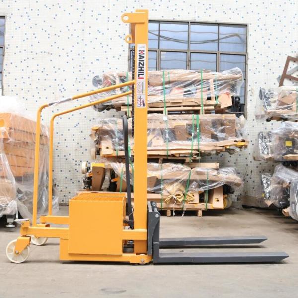 Manual hydraulic forklift 2000kg counterbalance hand operated pallet stacker