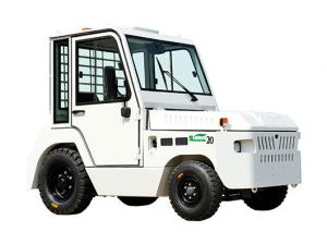 Buy cheap Industrial Tug Tow Tractor , 4 Wheel Platform Truck For Distribution Center product