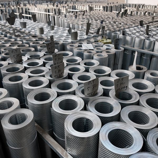 304 Stainless Steel Bar Grating With Round Holes For Fish Ponds