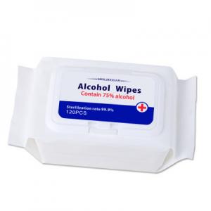 China Anti Virus Pharmacy Alcohol Wipes / Alcohol Isopropyl Cleaning Wipes on sale