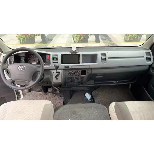 2018 Year 13 Seats Used Mini Bus With Front Engine Toyota Hiace Bus With High Roof