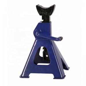 China CE Hydraulic Blue Screw Adjustable Axle Stands 3 Ton Capacity on sale