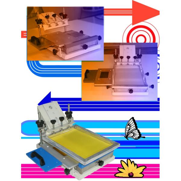 Manual Flatbed Screen Printer with Shuttle Working Table
