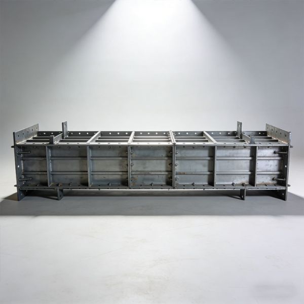 Modern Industrial Light Steel Concrete Column Formwork For Column Construction