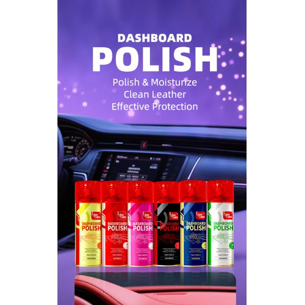 Anti Aging Multi Purpose Car Dashboard Cleaner Spray Car Dashboard Shine Cleaner