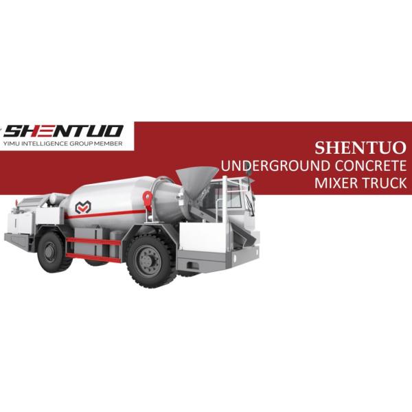 Shentuo Wc6bj Cost Effective Concrete Mixer Truck for Underground Coal Mining