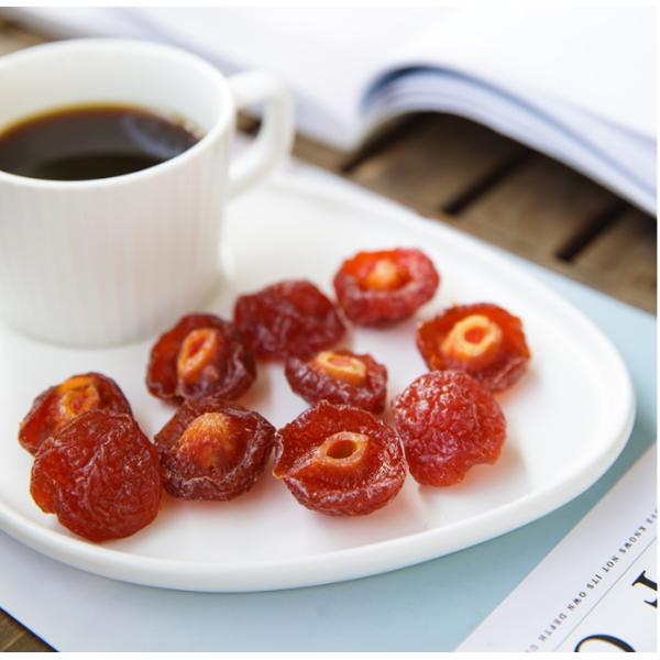 Chinese Delicious Preserved Fruit With Red Prunes Dried Rose Plum