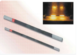 2.8 Density 1600°C High Efficiency Silicon Carbide Heating Element with Reaction Bonded SiC Rod