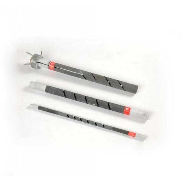 High-Efficiency Float Glass Heating Elements with Solid Beta Silicon Carbide Construction and 1500℃ Max Service Temp