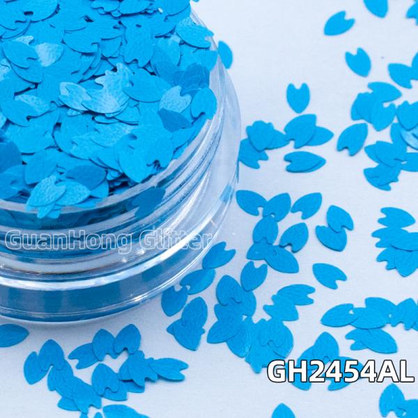 Loose Oil Based Solvent Resistance Glitter Matte Petal Shaped For For Nails Oem