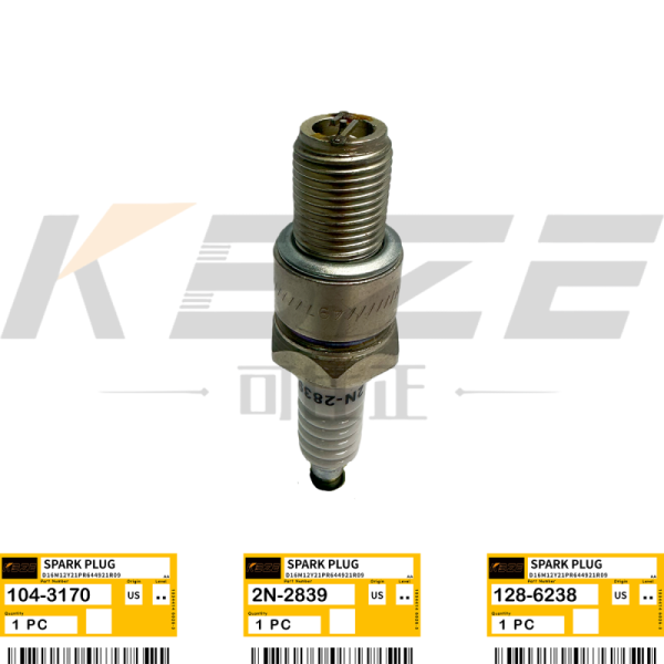 KBZE 2N-2839 CAT 104-3170 128-6238 SPARK PLUG REPLACE FOR G3304 G3306 G3406 G3408 G3412 ENGINE