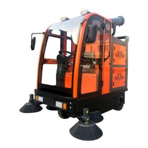Buy cheap 2200mm Road Brush Sweeper Cleaning Machine With High Pressure Water Gun product