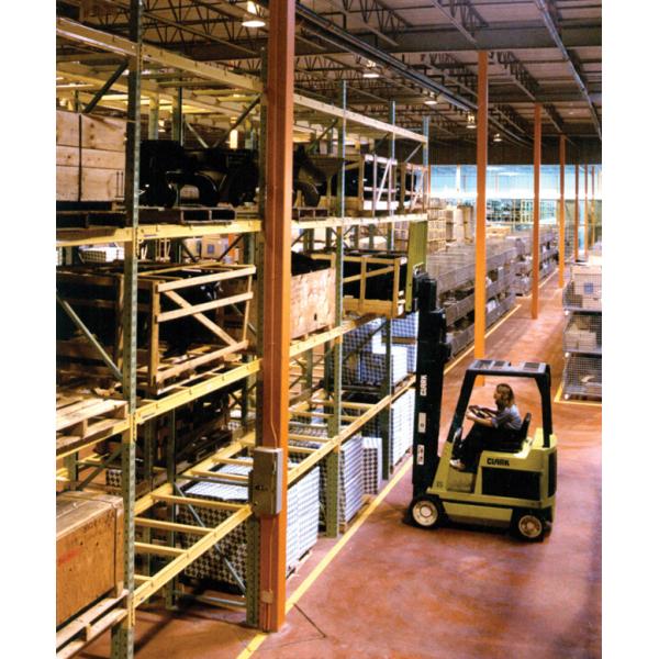 Corrosion Protection Automated Pallet Racking System / Metal Shelving System Powder Coating Surface