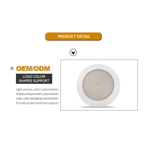 Underwater LED Pool Light PAR56 AC12V Ultra Thin H=7.5mm 10W 18W 25W 35W RF Remote Control