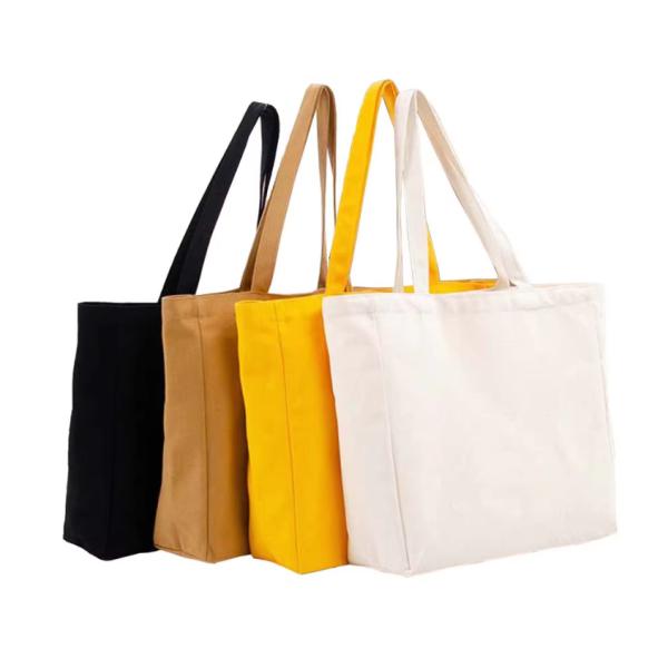 OEM Small Canvas Tote Bag Shopping Sublimation Printing 6OZ 8OZ 10OZ