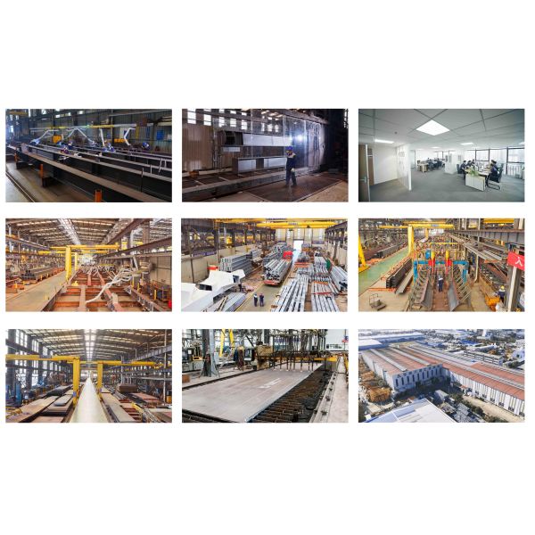 Integrated Multi-storey Steel Structure Workshop Warehouse Large Span Industrial Combined Building