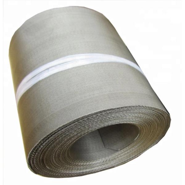 316L Stainless Steel Dutch Wire Mesh , Square Reverse Plain Dutch Weave Mesh