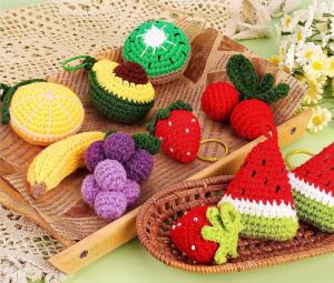 Buy cheap Beginner Crochet Kit - Hand-Crochet, Decorative Keychain, Crochet Kit for Beginners with Step-by-Step Instruction product