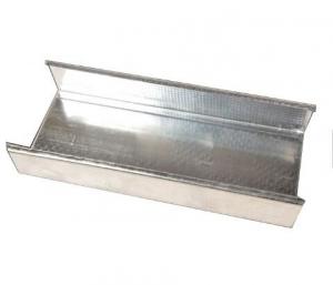 Buy cheap Galvanized Metal Stud U Channel For Ceiling System And Drywall Partition product