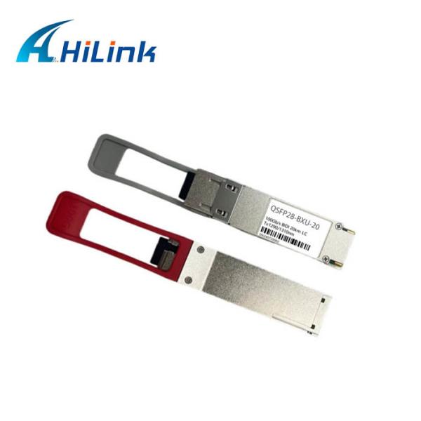 100G Base QSFP28 BiDi Module for 0 to 70C Environment 10km and 20km Data Rate