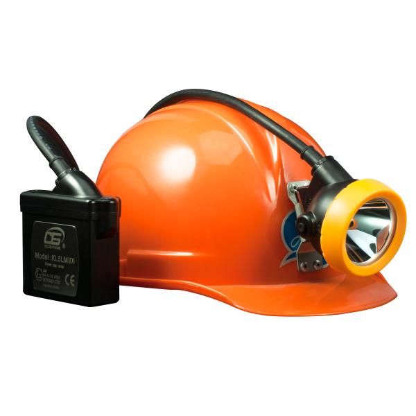 15000Lux Coal Miner LED Mining Cap Lamp With Low Power Indication