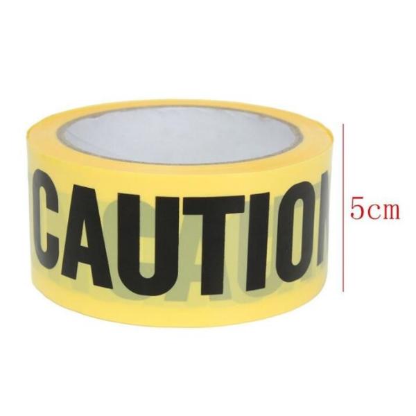 Yellow PE Warning Tape(Barrier Caution Tape),Red DANGER Tape Caution Tape Roll 3-Inch Non-Adhesive Sharp Red Color Warni