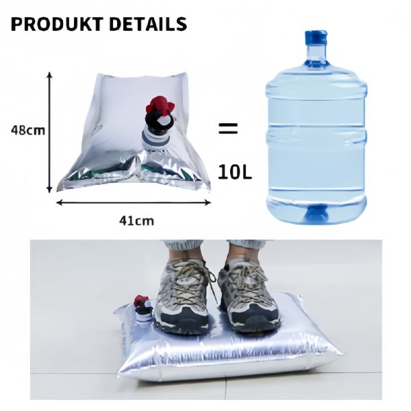 Waterproof Bag In Box Packaging Environmentally Friendly Alkali Resistance BIB Packaging