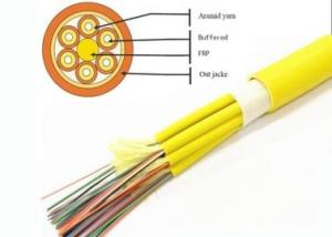 China Breakout fiber optic cable,12/24/36/48/72/144 core G652D SM/MM/OM3/OM4  indoor cabling multicore optical fiber cable on sale