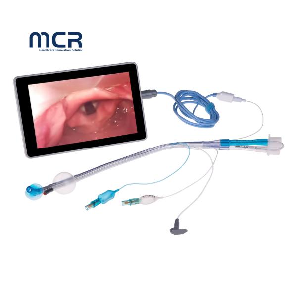 Disposable Visionable Channel Endobronchail Tube With Cuff
