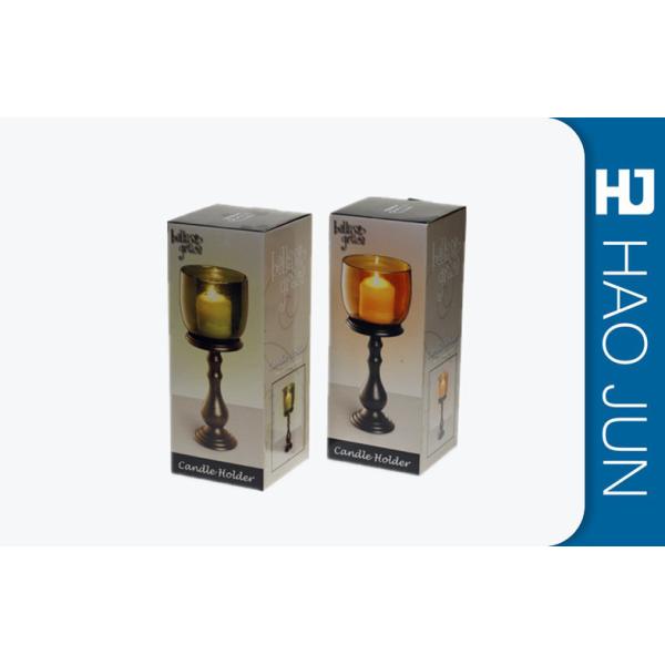 Customized Logo Handmade Cardboard Luxury Round Gift Candle Packing Boxes
