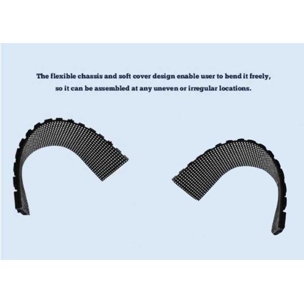 Bendable Indoor LED Poster Display Soft Module HD HUB 20 Pin Interface