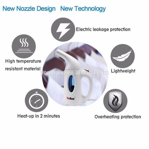 Travel Mini Handheld Garment Steamer H-106 Dry Steam With 110V / 220V