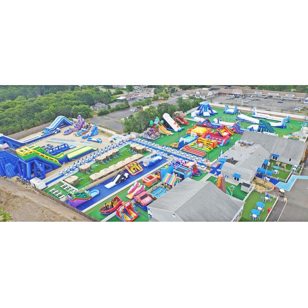 Funny Inflatable Obstacle Course For Entertainment Water Resistant OEM Service Available