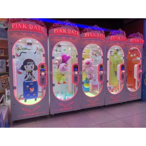 Lucky 7 Cut Ur Prize Game Plush Toy Claw Crane Machine with 110V/220V/230V Voltage