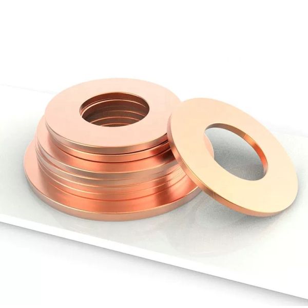 Metal Flat Washers and Copper Round Washers for Customized Applications
