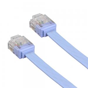 China UV Resistant Flat Cat6 Ethernet Cable Weatherproof For Computer on sale