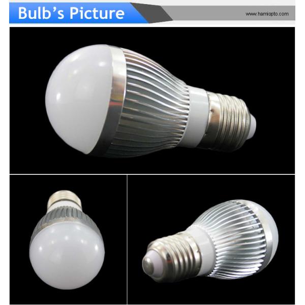 3W Led bulbs light AC85-265V E27 Base Gold housing