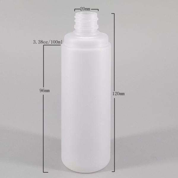 Transparent Matte 96mm 3.38oz Empty Cosmetic Spray Bottles