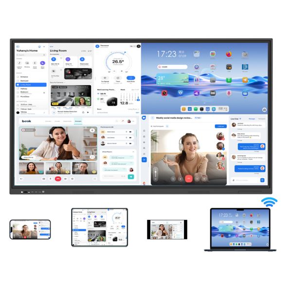 85 Inch Interactive Whiteboard Digital Smart Board for Conference Presentation Education