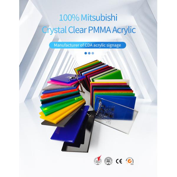 Custom Size Translucent Solid Colored PMMA Acrylic Sheets