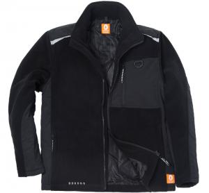Buy cheap Mens Micro Fleece Warm Jacket , 320gsm Mens Winter Work Clothes product